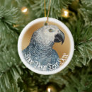Search for african grey parrot ornaments Bird