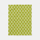 Search for lime green blankets Quatrefoil
