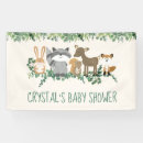 Search for coed baby shower posters Woodland animals