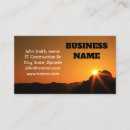 Search for success business cards Black
