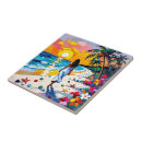 Search for beach scene tiles Palm trees