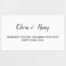 Search for vinyl return address labels Bridal shower