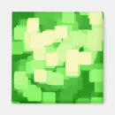 Recherche de motif graphique maison magnets Vert