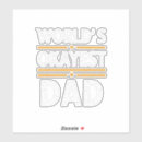 Search for love my dad stickers Best dad ever
