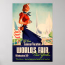 Search for worlds fair posters Vintage
