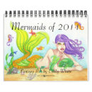 Search for mermaid calendars Illustrations