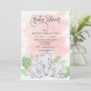 Search for peach and pink baby shower invitations Cute