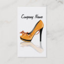 Search for shoe shop business cards Fashion