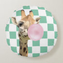 Recherche de girafe rose coussins Mignon