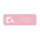 Search for cute mermaid return address labels Baby shower