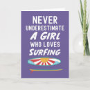 Recherche de surfeurs vœux cartes Pour enfants