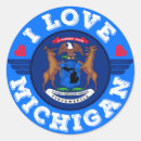 Recherche de michigan stickers J'aime le michigan