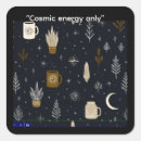 Search for cosmic energy stickers Stars
