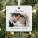 Search for wedding thank you ornaments Minimalist