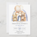 Search for watercolor balloons invitations Boho