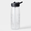 Search for blank water bottles Printable editable modern logo