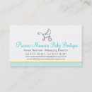 Search for baby clothes store business cards Shop