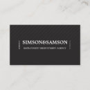 Search for employment agency business cards Recruitment