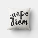 Recherche de diem de carpe coussins Tendance