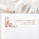 Search for floral bridal address stickers Watercolor flowers