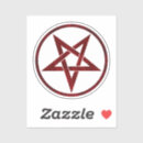 Search for beelzebub stickers Pentagram
