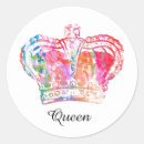 Search for king crown stickers Queen