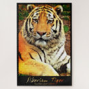 Recherche de sibérie puzzles Tigre