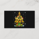 Search for santa business cards Reindeer