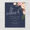 Recherche de bon marché de mariage invitations Floral