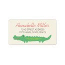 Search for alligator return address labels Zoo