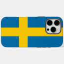 Recherche de drapeau de la suède iphone coques Sucré