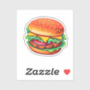 Search for bbq burgers stickers Meat