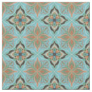 Search for blue moroccan fabric Watercolor
