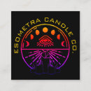 Search for esoteric business cards Wicca
