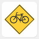 Search for road signs stickers Cyclist