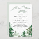 Search for woodland rehearsal dinner invitations Watercolor