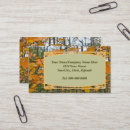 Search for maple business cards Orange