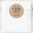 Search for love smores stickers Rustic