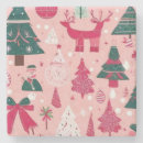 Search for christmas stone coasters Pink