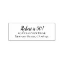 Search for 50th birthday rubber stamps Typography