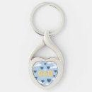 Search for dad loves you keychains Blue