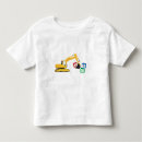 Search for construction toddler tshirts Excavator