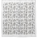 Search for novelty shower curtains Retro