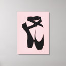 Search for shoes canvas prints Black