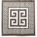 Search for brown shower curtains Geometric