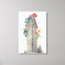 Search for flat canvas prints Flat iron building