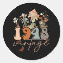 Search for 75 years old stickers Vintage