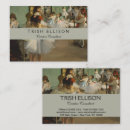 Recherche de danseurs classiques cartes visite Ballet