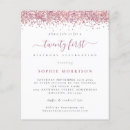 Recherche de pink glitter invitations Girly