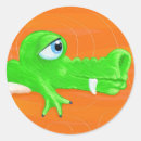 Recherche de crocodiles autocollants Mignon